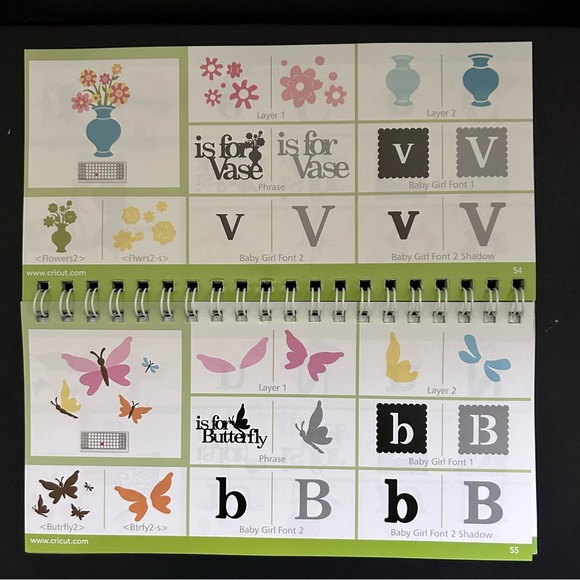 Cricut Kate’s ABC shapes & fonts - Picture 9 of 15